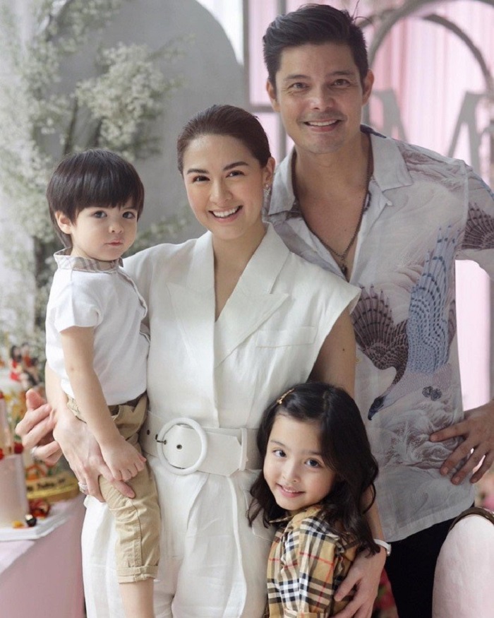 Gia đình hạnh phúc, viên mãn của mỹ nhân đẹp nhất Philippines