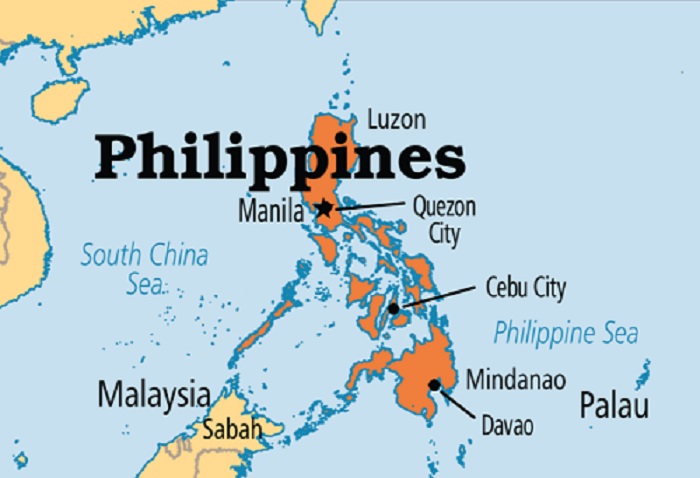 Bản đồ đất nước Philippines